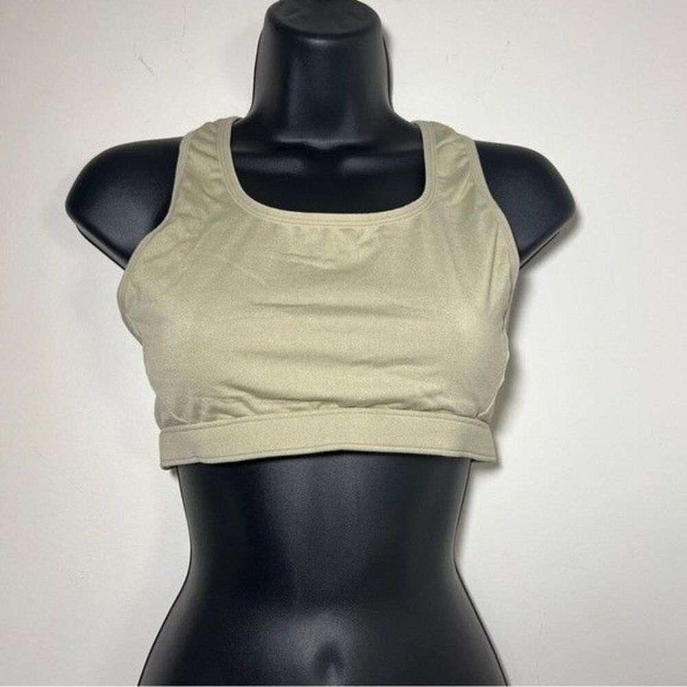 Patagonia Women’s Sports bra Size M Capilene Natural Tan Color